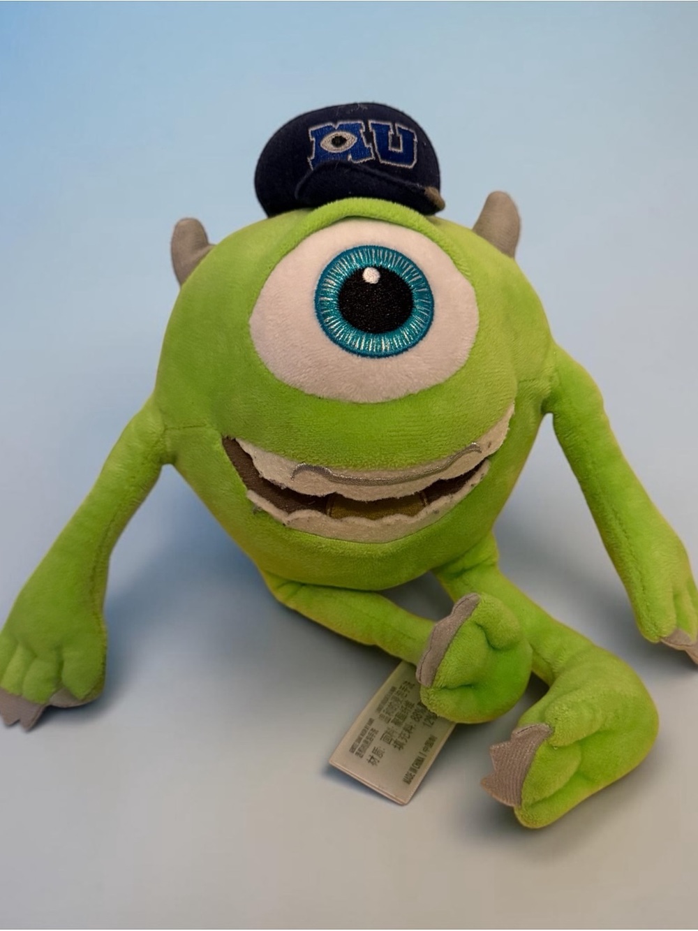 Disney Monsters University Mike Wazowski plush Toy good cond 

HOUNS